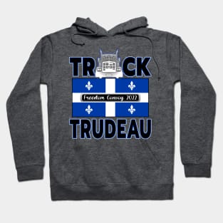 TRUCK TRUDEAU QUEBEC FLAG  FREEDOM CONVOY 2022 STICKERS MAGNETS SHIRTS CAPS Hoodie